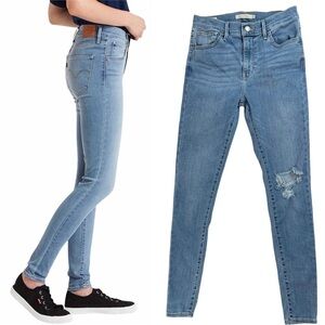 Levi’s Super Skinny 720 Premium Leather Patch